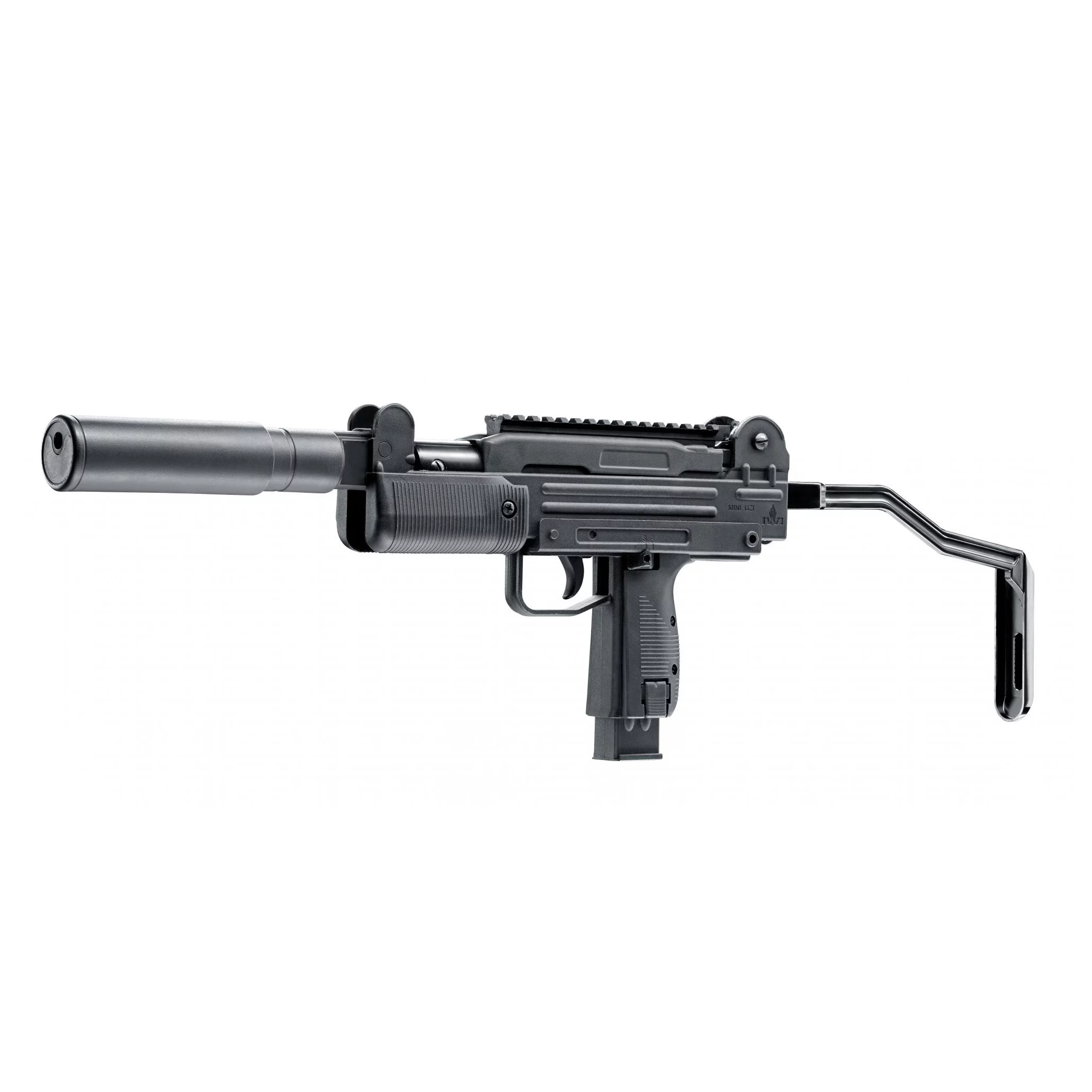 Pistolet maszynowy wiatrówka IWI Mini Uzi 4,5 mm sprężnowy (2.4373) - widok 3