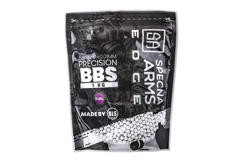 Kulki ASG precyzyjne Specna Arms EDGE 0.20g - 1kg - białe (SPE-16-027209)