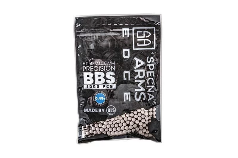 Kulki ASG precyzyjne Specna Arms EDGE 0.45g - 1000szt - Ivory (SPE-16-027227)