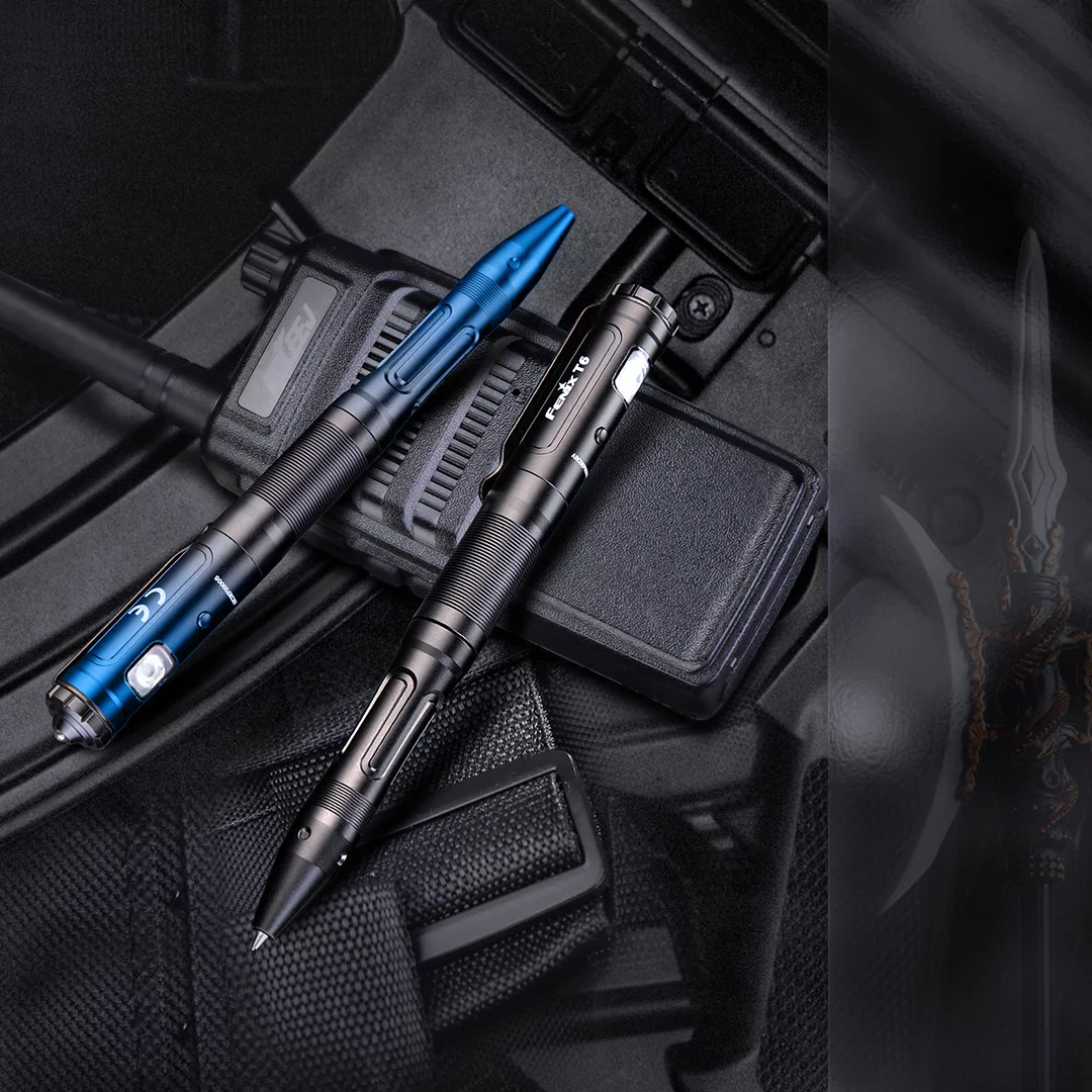 Długopis z latarką Fenix T6 niebieski - widok 5