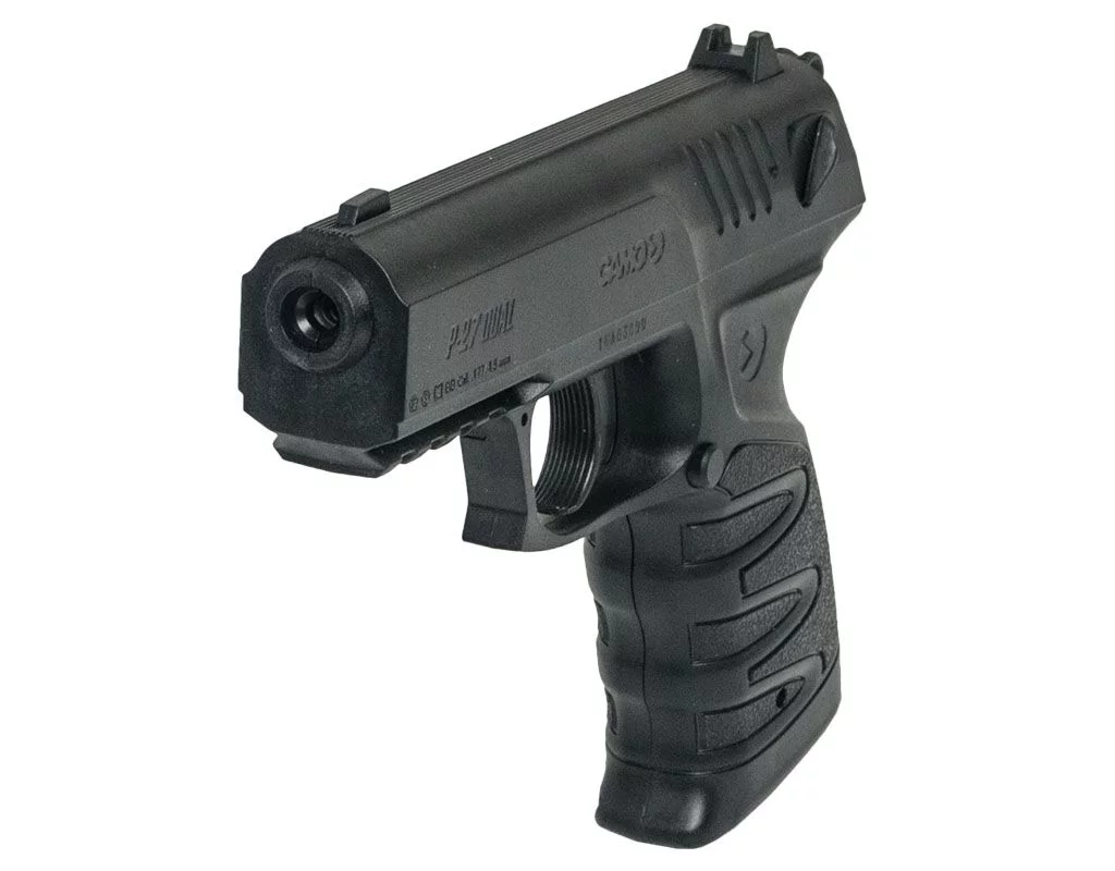 Pistolet wiatrówka Gamo P-27 Dual 4,5 mm Diabolo i BB's 2x8strzałów (6111395) - widok 3