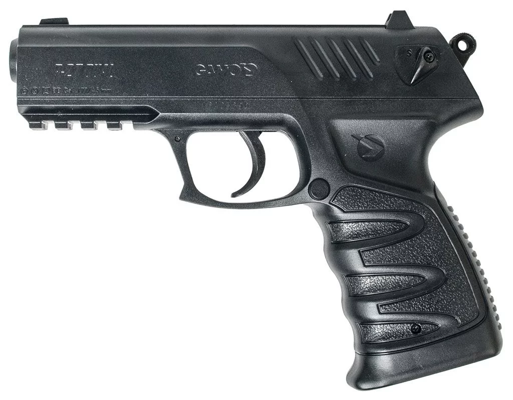 Pistolet wiatrówka Gamo P-27 Dual 4,5 mm Diabolo i BB's 2x8strzałów (6111395)
