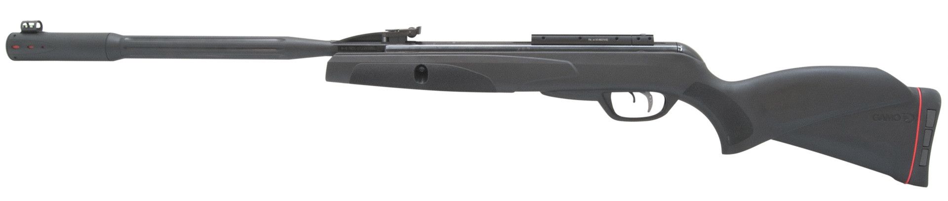 Karabinek wiatrówka Gamo Black Fusion IGT GASRAM MACH1 k.4,5mm 1-strzał. do 17 J (6110087-BFIGT16J)