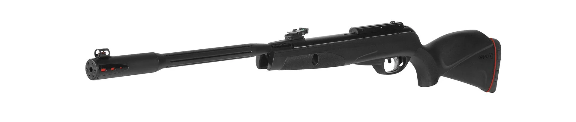 Karabinek wiatrówka Gamo Black Fusion IGT GASRAM MACH1 k.4,5mm 1-strzał. do 17 J (6110087-BFIGT16J) - widok 2