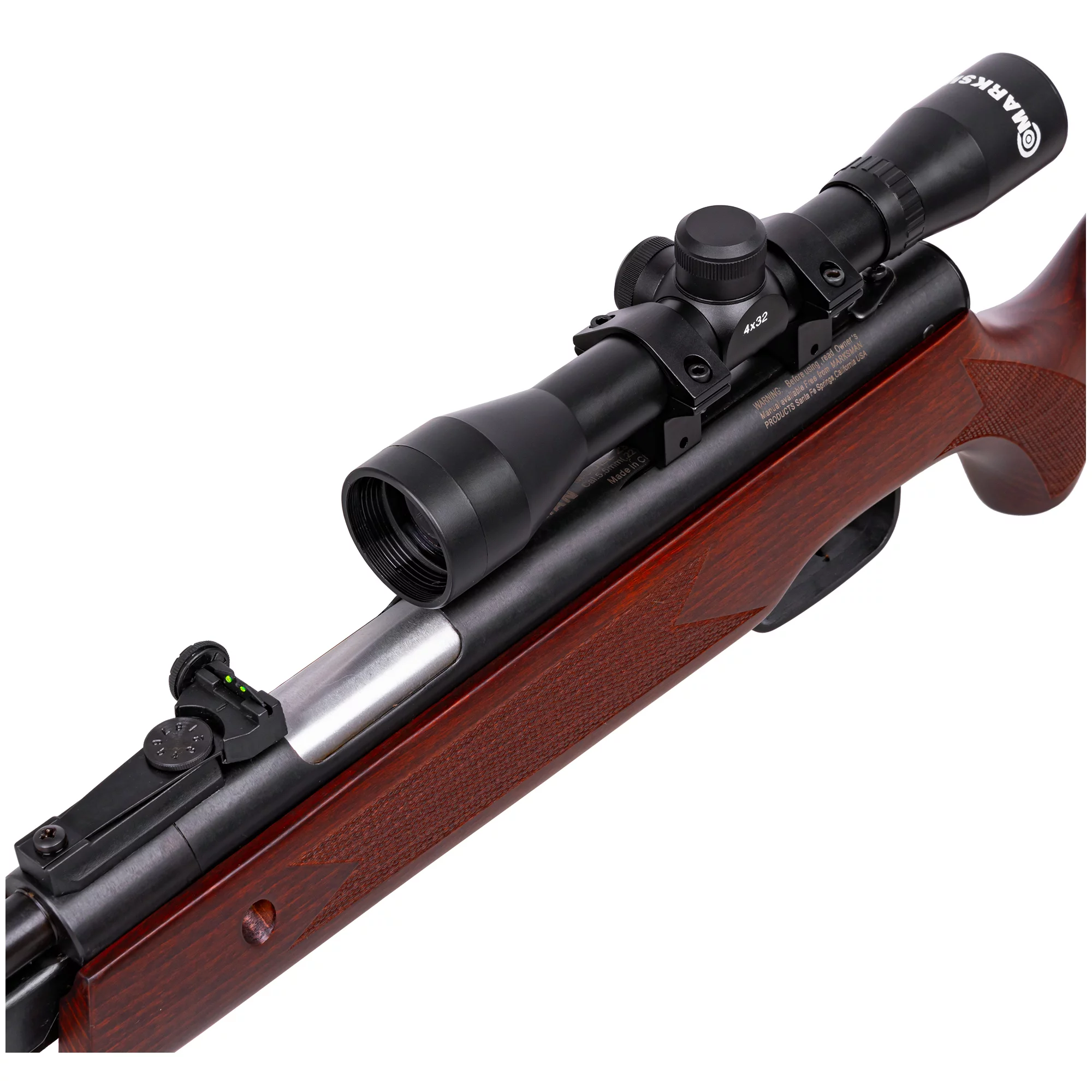 Karabinek wiatrówka Marksman 2362 gen.2 4,5 mm + luneta 4x32 drewno - dolny nac. (2362) - widok 7
