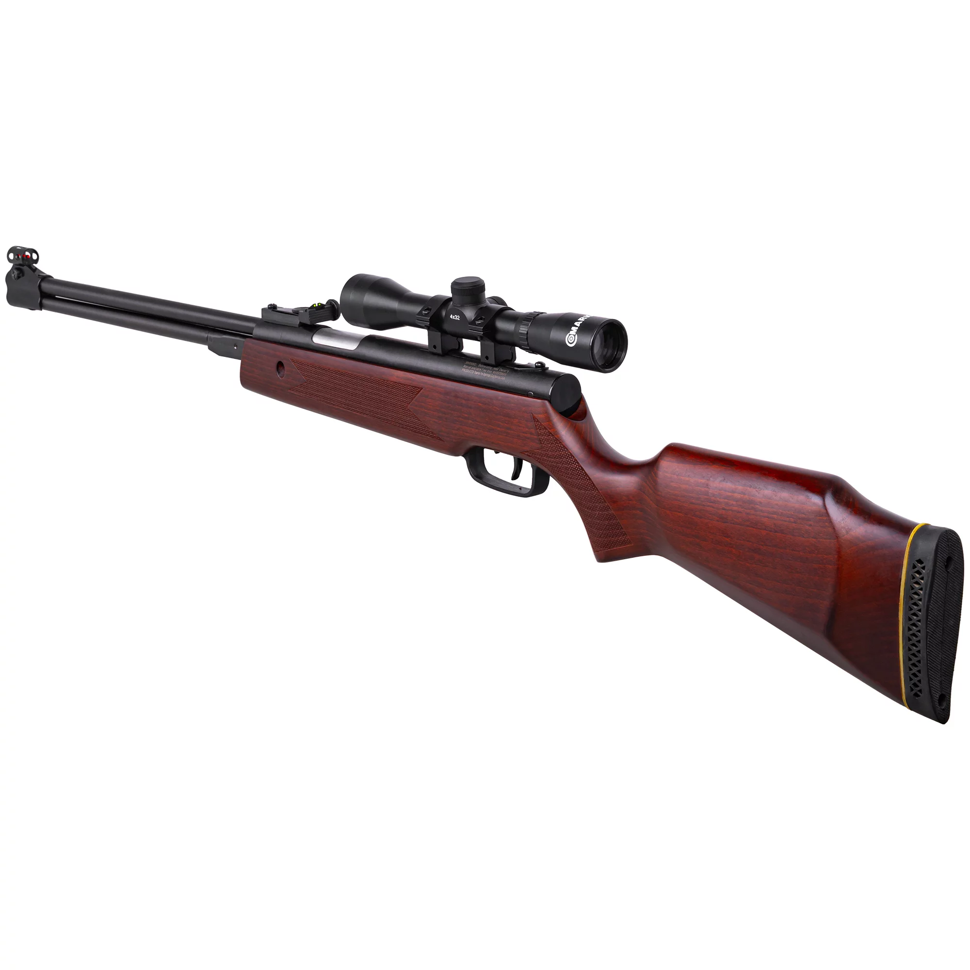 Karabinek wiatrówka Marksman 2362 gen.2 4,5 mm + luneta 4x32 drewno - dolny nac. (2362) - widok 4