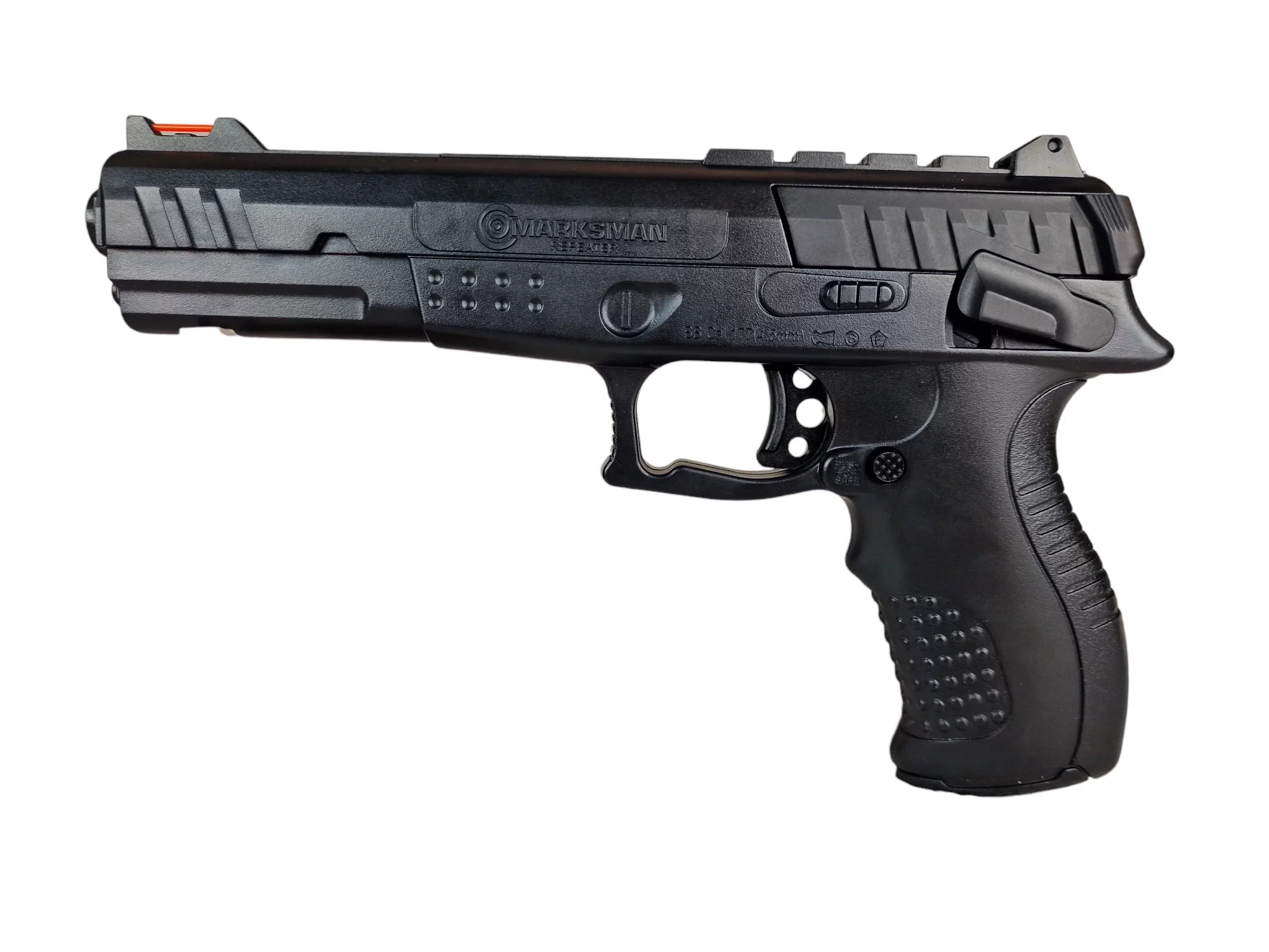 Pistolet wiatrówka MARKSMAN Repeater 1018 4,5 mm BB's / Diabolo / Lotki 1-strzałowy sprężyna +200 BBs (M-1018-45) - widok 2