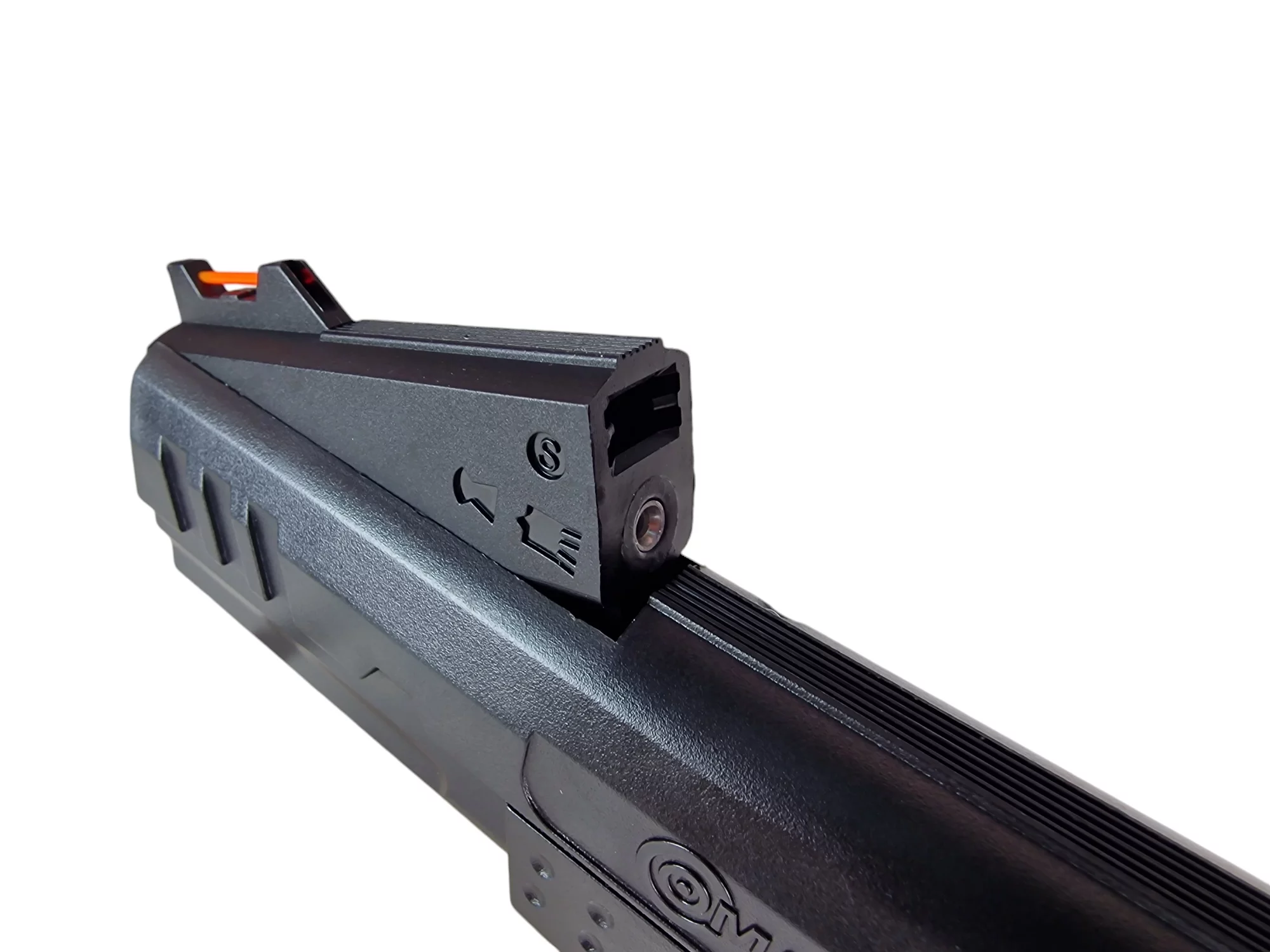 Pistolet wiatrówka MARKSMAN Repeater 1018 4,5 mm BB's / Diabolo / Lotki 1-strzałowy sprężyna +200 BBs (M-1018-45) - widok 7