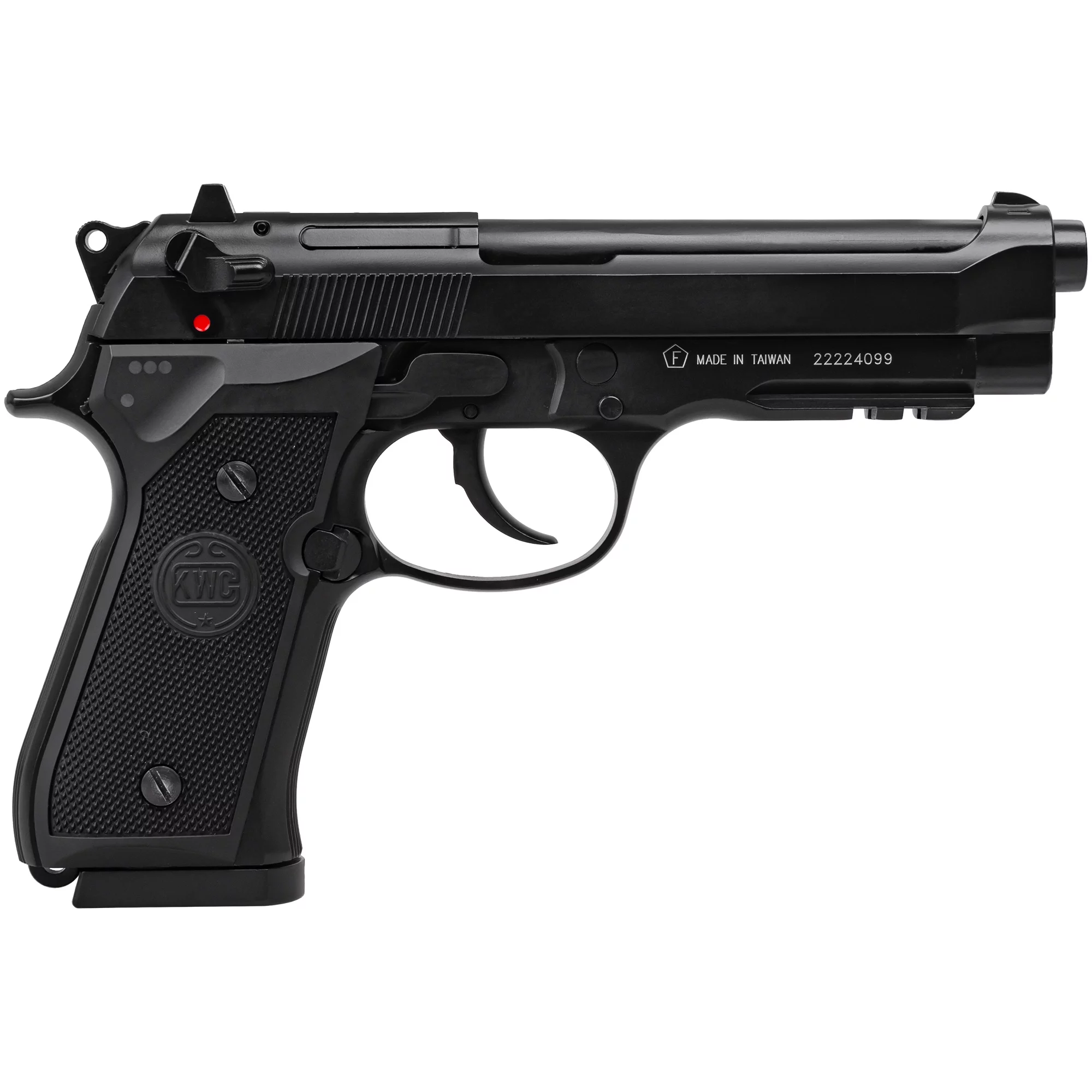 Pistolet wiatrówka RANGER M92 FULL AUTO BLOWBACK k.4,5BBs 18-strzał. KWC (AAKCMF230AZB) - widok 3