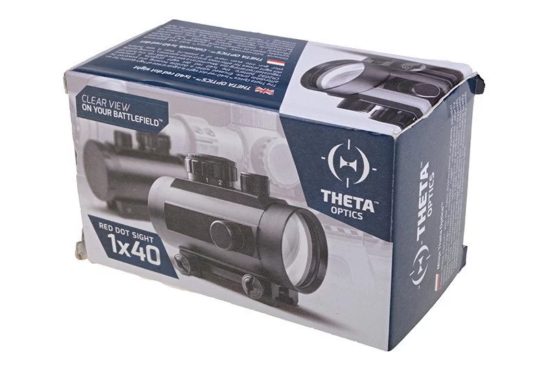 Kolimator THETA Optics Red Dot 1x40 - czarny (THO-10-007859) - widok 4