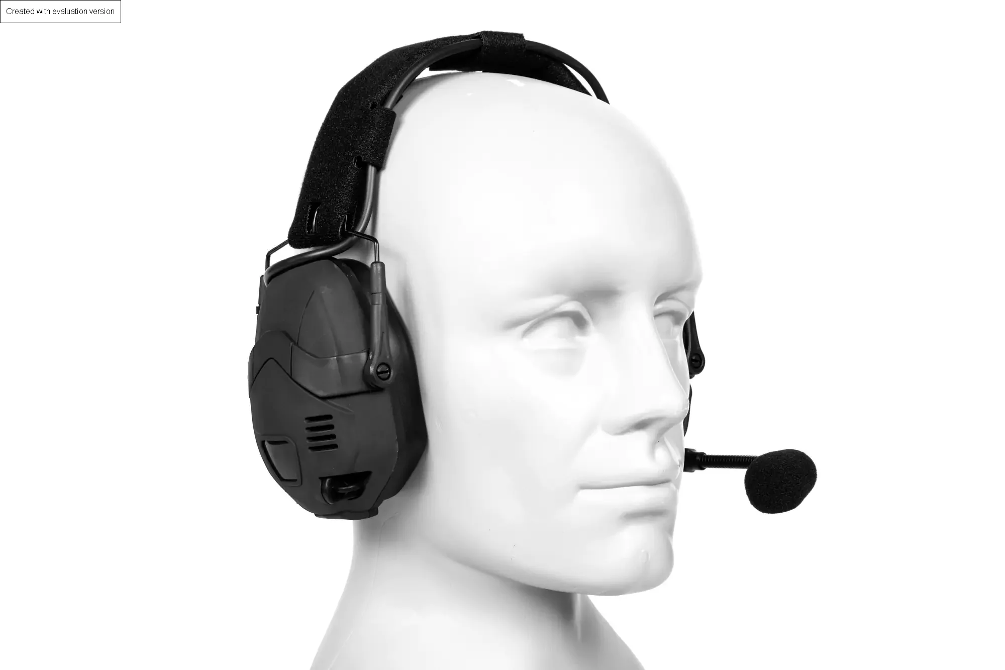 Taktyczne słuchawki aktywne Bluetooth HD-16  - Czarne (SPE-31-036207) SPECNA ARMS - widok 4