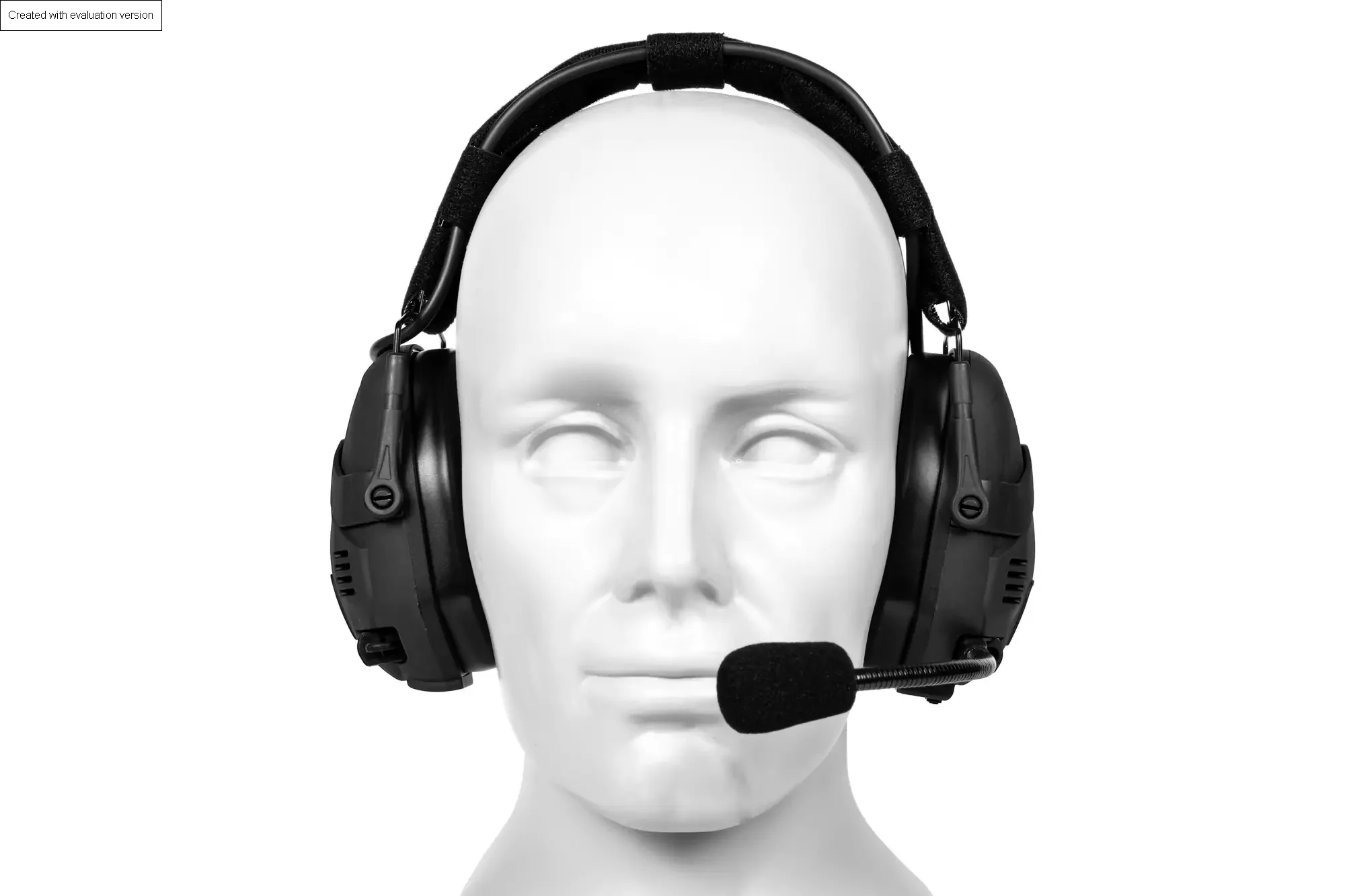 Taktyczne słuchawki aktywne Bluetooth HD-16  - Czarne (SPE-31-036207) SPECNA ARMS - widok 2