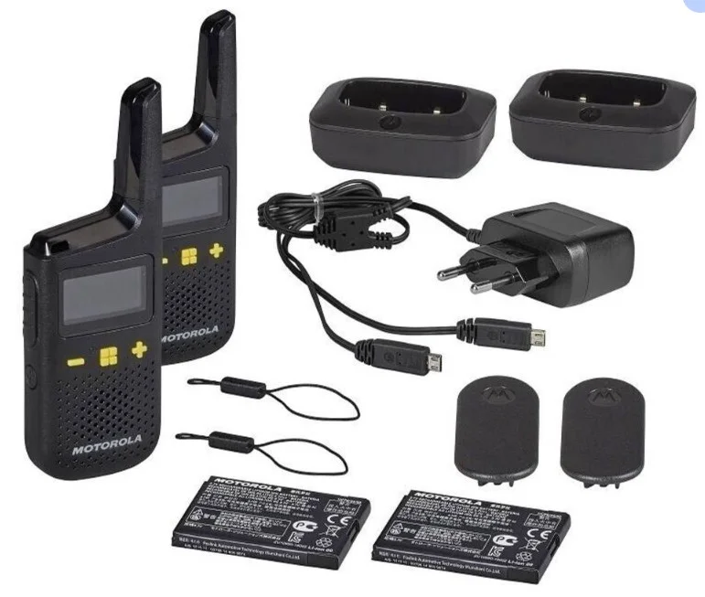 Radiotelefony krótkofalówki MOTOROLA XT185 czarne - 2 szt. - widok 2