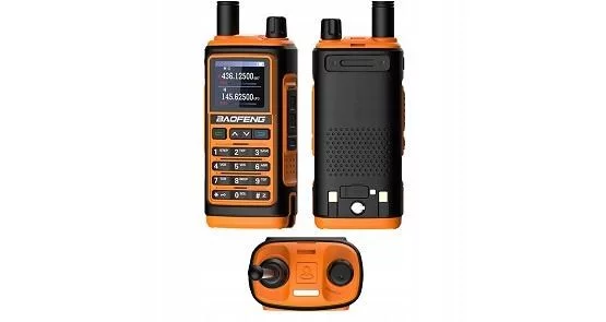Radiotelefon krótkofalówka BAOFENG UV-17E Pomarańczowa - 1 szt. - widok 3