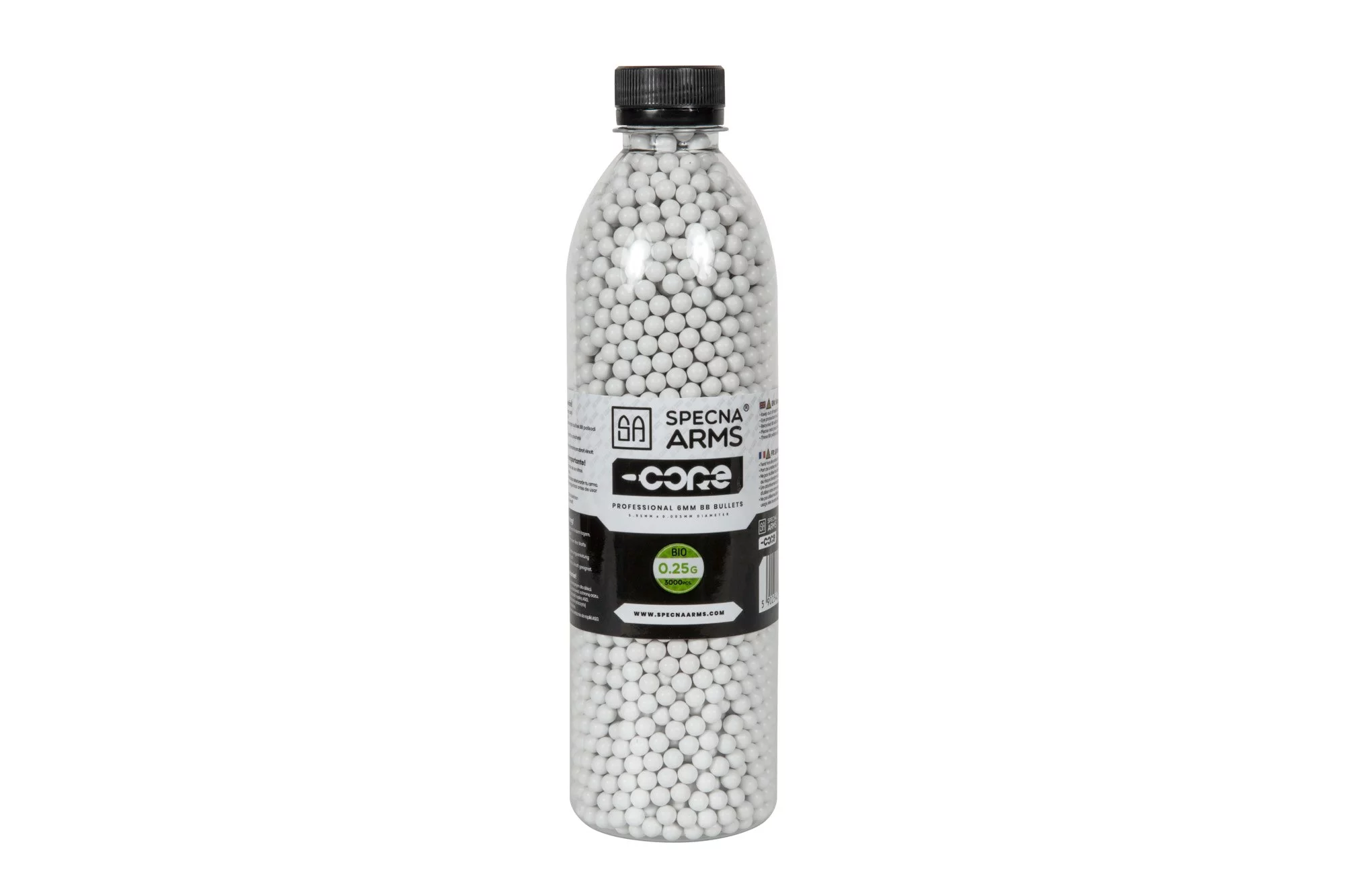 Kulki ASG 6 mm Specna Arms CORE BIO 0,25g - butelka 3000 szt. (SPE-16-029717)