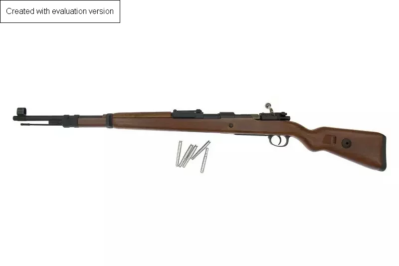 Karabin ASG Double Bell Kar98k (sprężynowa) - wersja polimerowa (DBY-03-000283) - widok 4