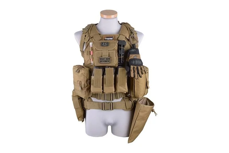 Pasoszelki typu X - czarne (GFT-34-011570) GFC TACTICAL - widok 6