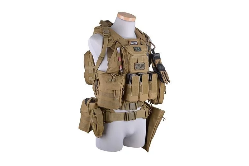 Pasoszelki typu X - czarne (GFT-34-011570) GFC TACTICAL - widok 7