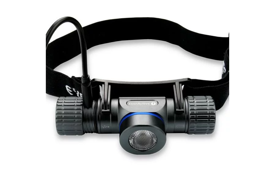 Latarka czołowa EverActive HL-1100R Force - widok 4