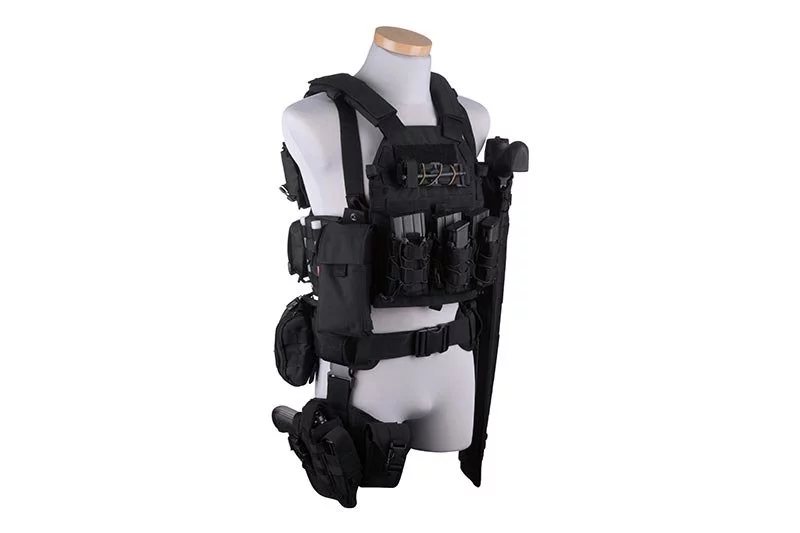 Modułowy panel udowy z kaburą - oliwkowy (GFT-29-000568) GFC TACTICAL - widok 5