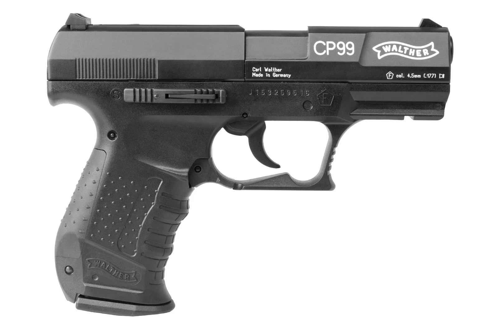 Pistolet wiatrówka WALTHER CP99 8-strzał. CO2 4,5 mm Diabolo (412.00.00) - widok 4