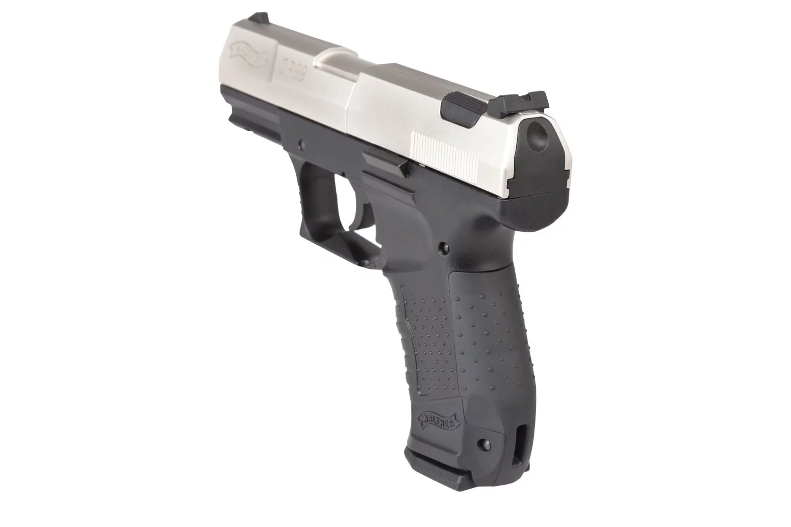 Pistolet wiatrówka WALTHER CP99 Nikiel 8-strzał. CO2 4,5 mm Diabolo (412.00.01) - widok 3