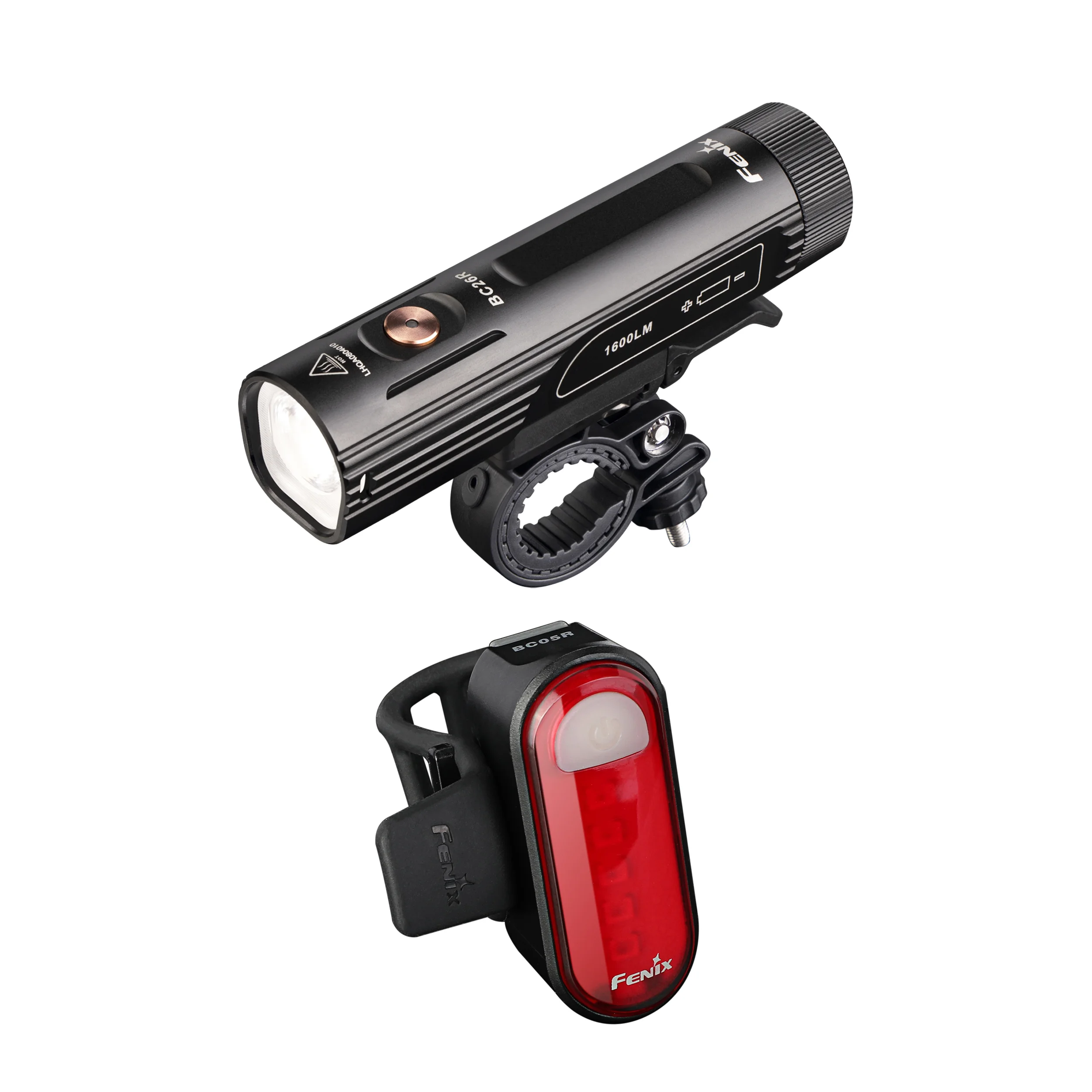 Lampka rowerowa Fenix BC26R plus lampka BC05R V2.0 gratis (039-588)