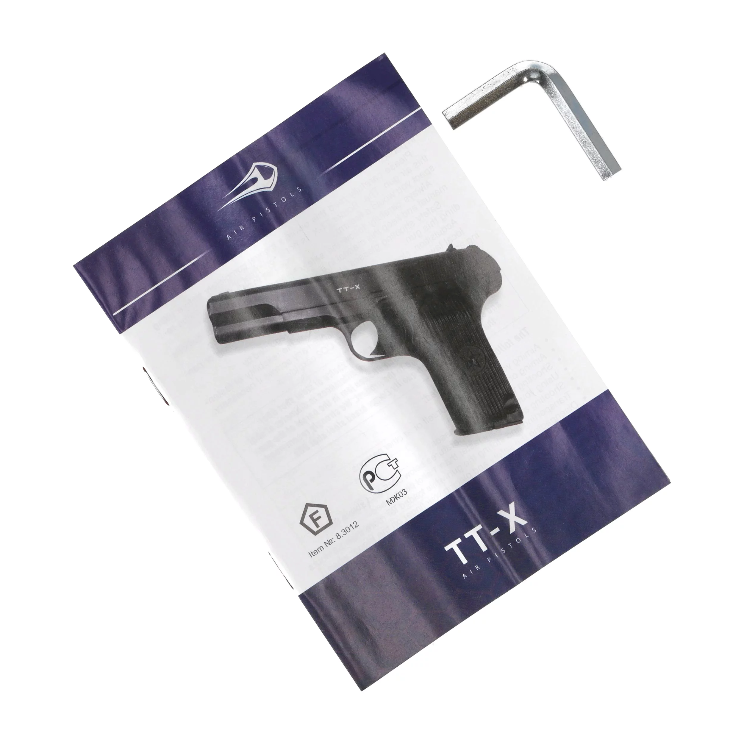 Pistolet wiatrówka Borner TT-X 4,5 mm (281-004) - widok 7