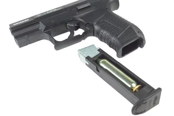Pistolet wiatrówka UMAREX CP-SPORT CO-2 8 strzałowy kal.4,5 mm Diabolo gwint 8-strzał. CO2mm (412.02.02) - widok 3