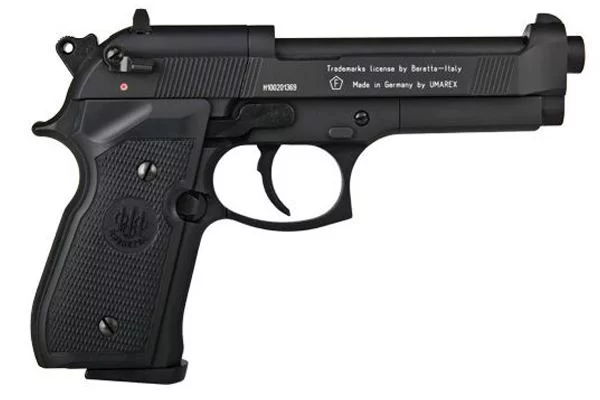 Pistolet wiatrówka BERETTA 92 FS 4,5 mm Diabolo gwint 8-strzał. CO2 (419.00.00) - widok 6
