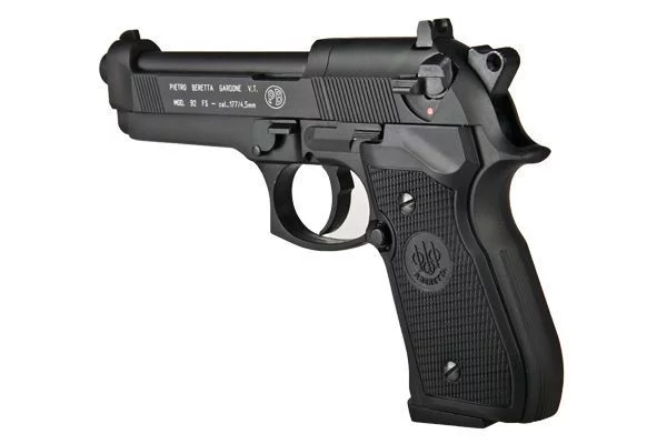 Pistolet wiatrówka BERETTA 92 FS 4,5 mm Diabolo gwint 8-strzał. CO2 (419.00.00) - widok 7
