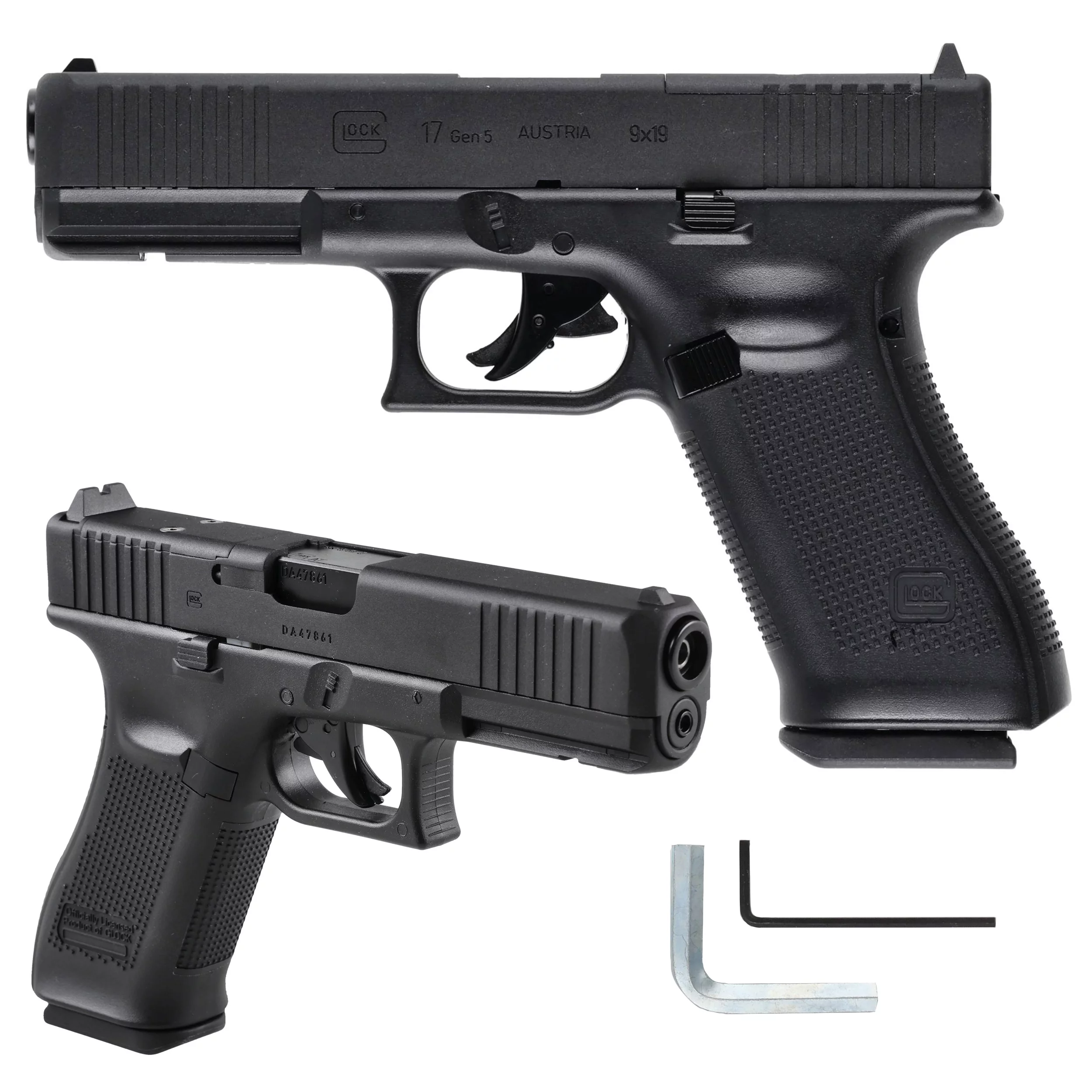 Pistolet wiatrówka Glock 17 gen 5. MOS 4,5 mm BB 21-strzał. CO2 (5.8409) - widok 8