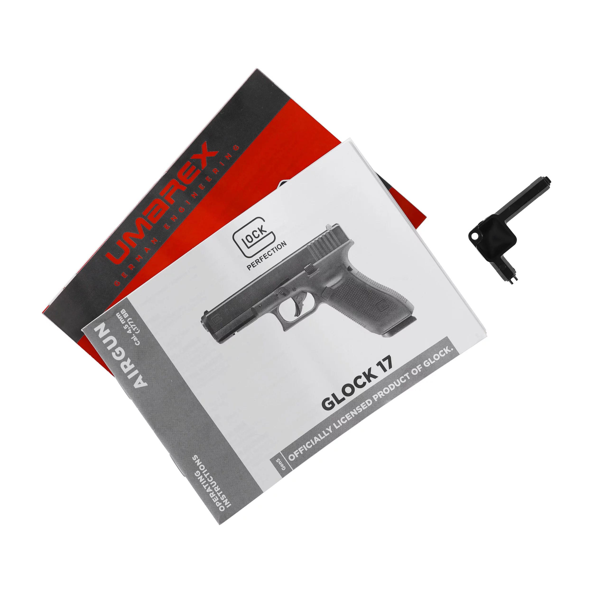 Pistolet wiatrówka Glock 17 gen 5. 4,5 mm BB BlowBack 18-strzał. czarno zielony (5.8471) - widok 7