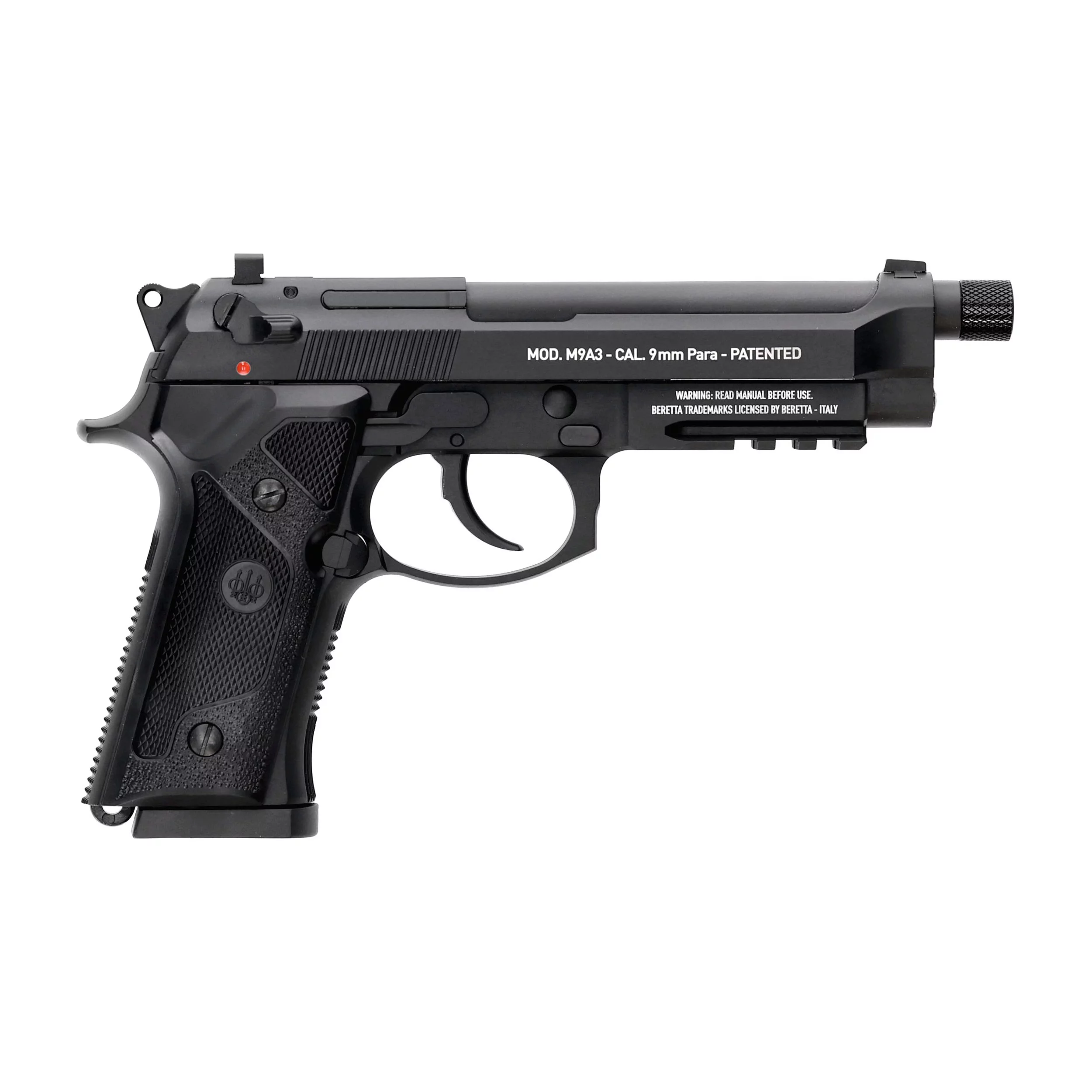 Pistolet wiatrówka Beretta M9A3 FM 4,5 mm czarny (5.8393) - widok 2