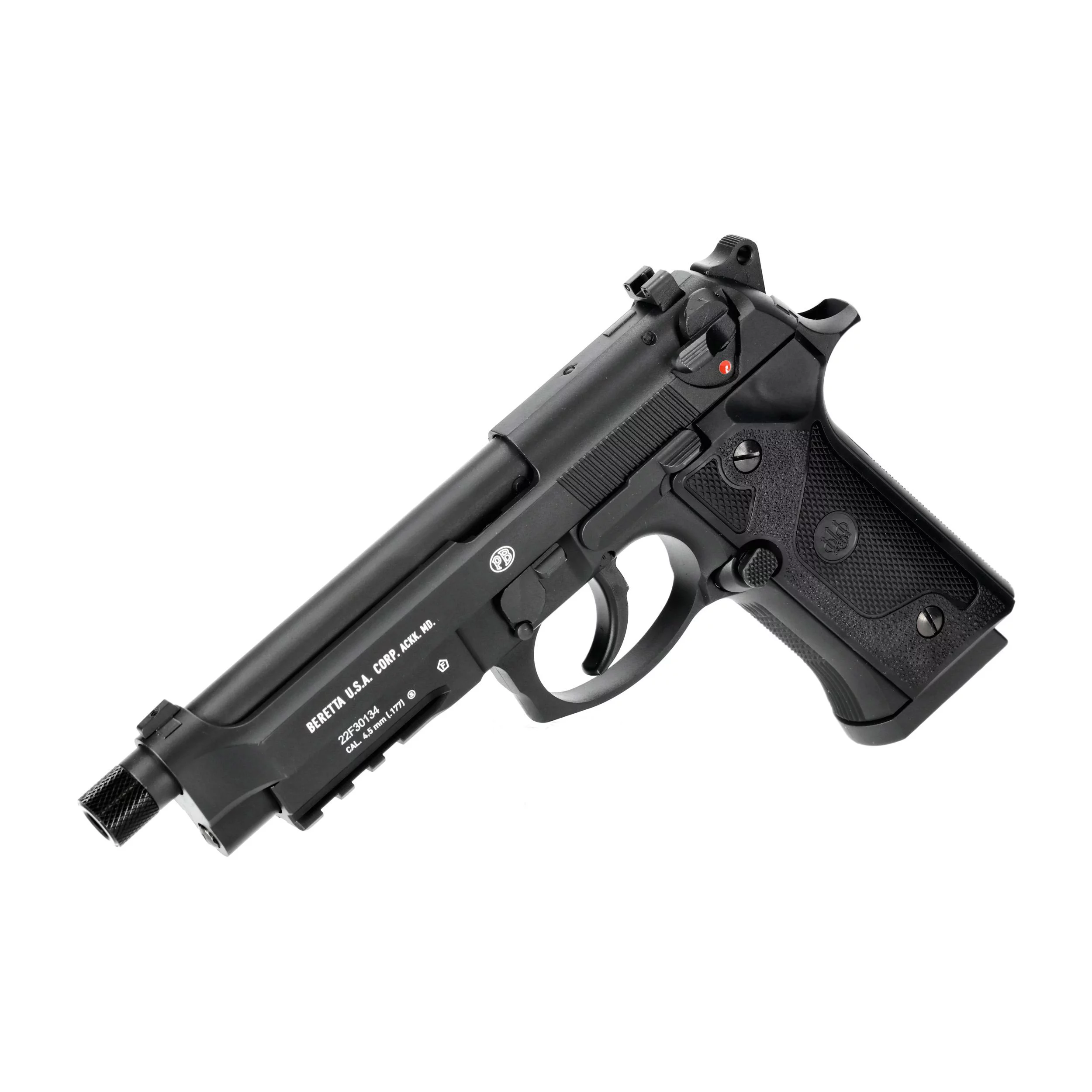 Pistolet wiatrówka Beretta M9A3 FM 4,5 mm czarny (5.8393) - widok 3