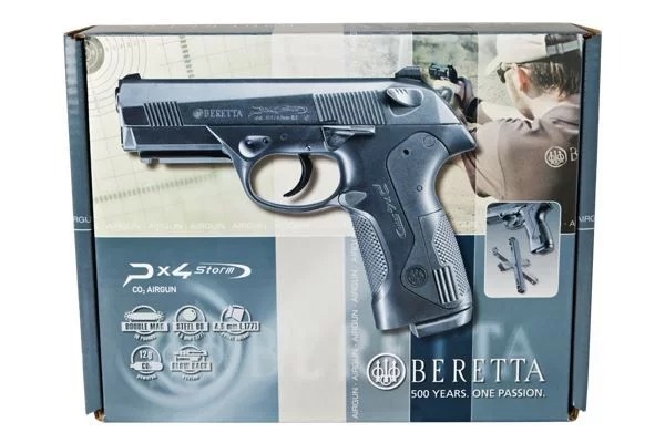 Pistolet wiatrówka BERETTA Px4 Storm 4,5 mm Diabolo/BB 16-strzał. CO2 (5.8078)