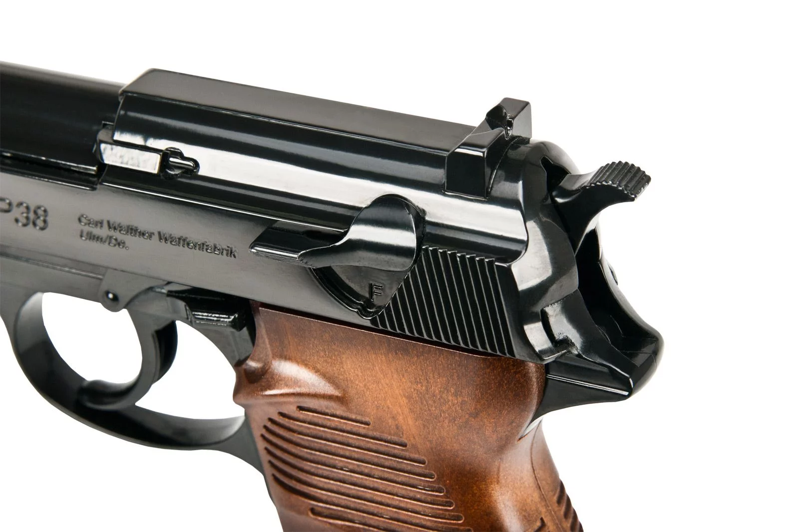 Pistolet wiatrówka WALTHER P38 20-strzał. CO2 4,5 BB BlowBack (5.8089) - widok 3