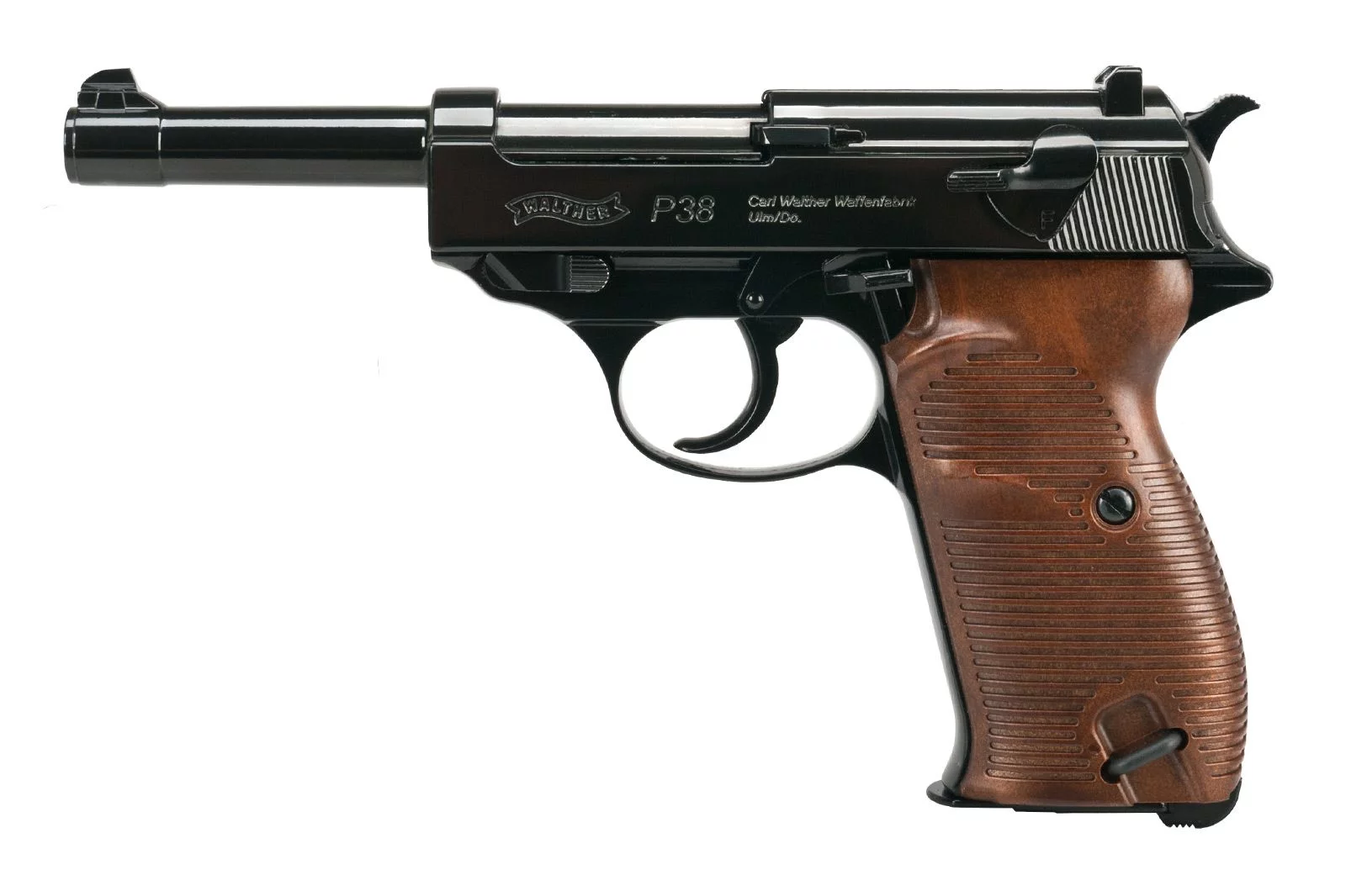 Pistolet wiatrówka WALTHER P38 20-strzał. CO2 4,5 BB BlowBack (5.8089) - widok 2