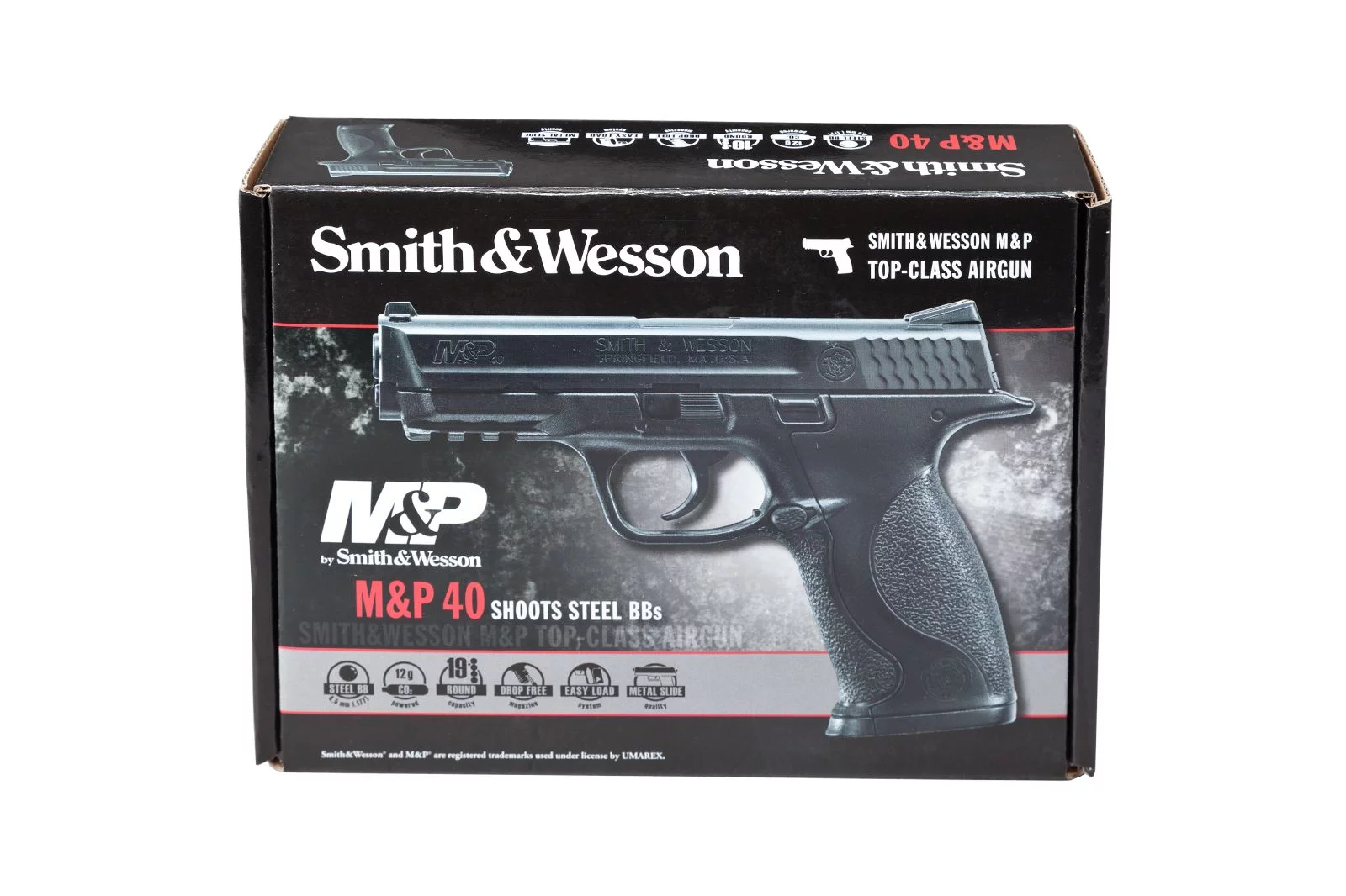 Pistolet wiatrówka SMITH&WESSON M&P (5.8093) 4,5 mm BB CO2 - widok 6