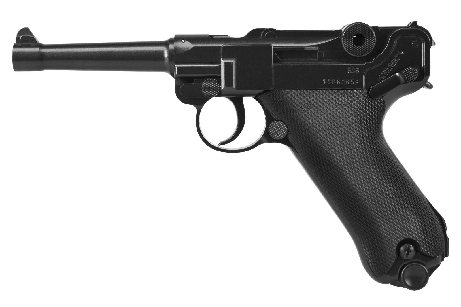 Pistolet wiatrówka UMAREX Legends P.08 (5.8135) 4,5 mm BB CO2 - widok 3