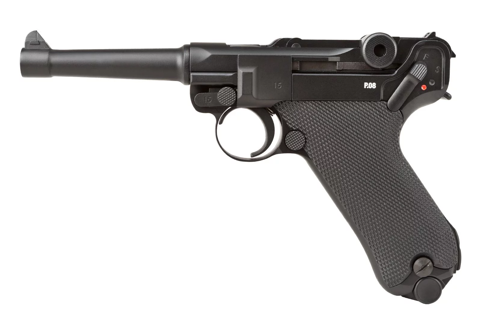 Pistolet wiatrówka UMAREX LEGENDS P.08 4,5 mm BB CO2 mm BB (5.8142) - widok 2
