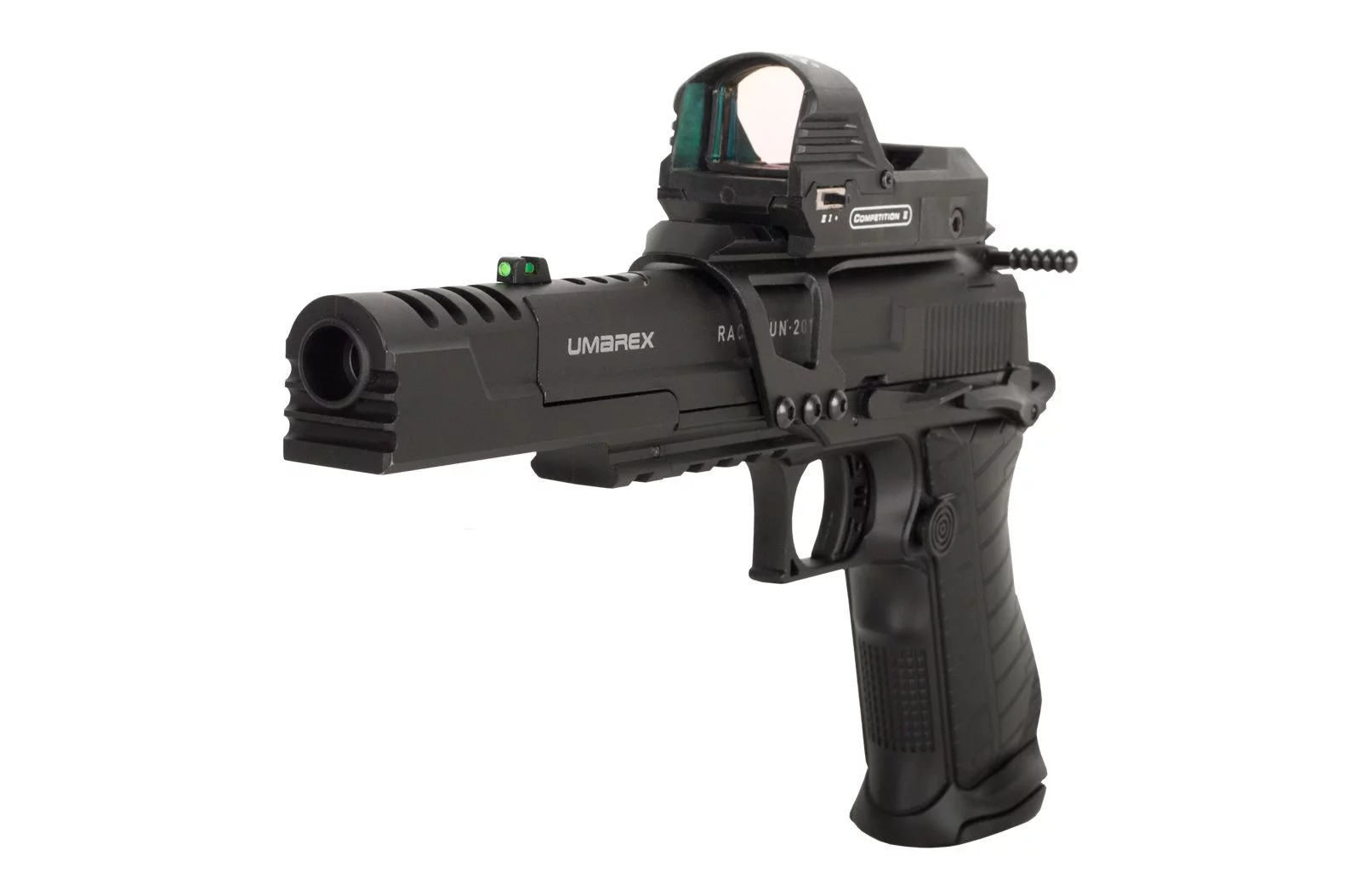 Pistolet wiatrówka UMAREX RACEGUN BlowBack kal.4,5 mm BB CO2mm + kolimator (5.8161-1) - widok 4