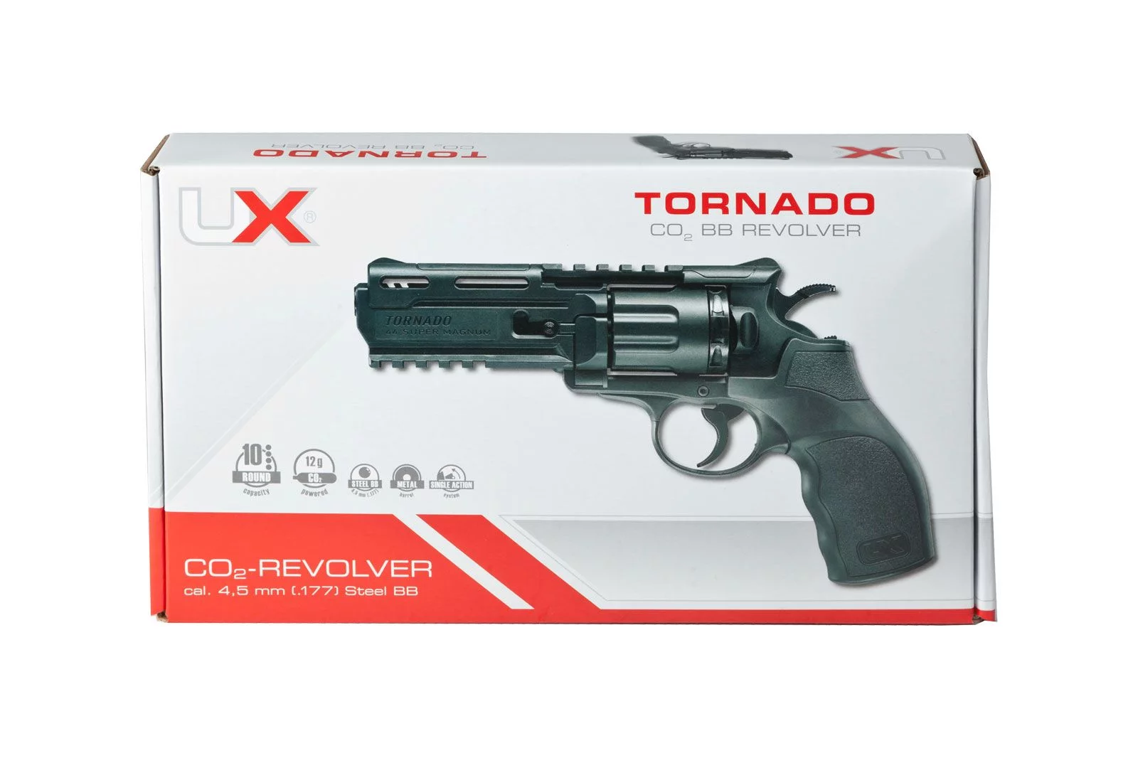 Rewolwer wiatrówka Umarex Tornado k.4,46mm BB (5.8199) - widok 7
