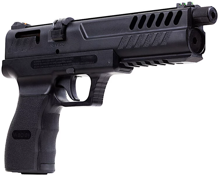 Pistolet wiatrówka Webley Nemesis Air Pistol CO2 kal.4,5 mm Diabolo, mag.2x7-strzał. Ekp do17J - widok 3