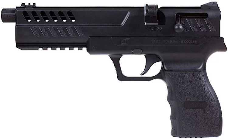 Pistolet wiatrówka Webley Nemesis Air Pistol CO2 kal.4,5 mm Diabolo, mag.2x7-strzał. Ekp do17J - widok 4