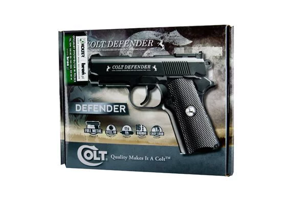 Pistolet wiatrówka COLT Defender 4,5 mm BB 16-strzał. CO2 (5.8310)