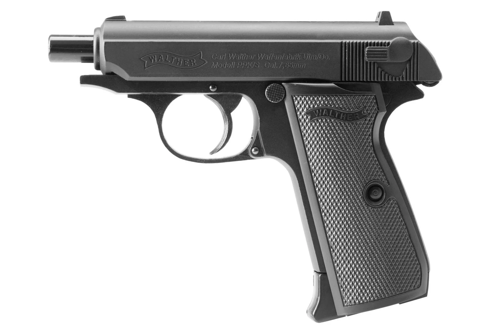 Pistolet wiatrówka Walther PPK/S 15-strzał. CO2 4,5 BB BlowBack (5.8315) - widok 3