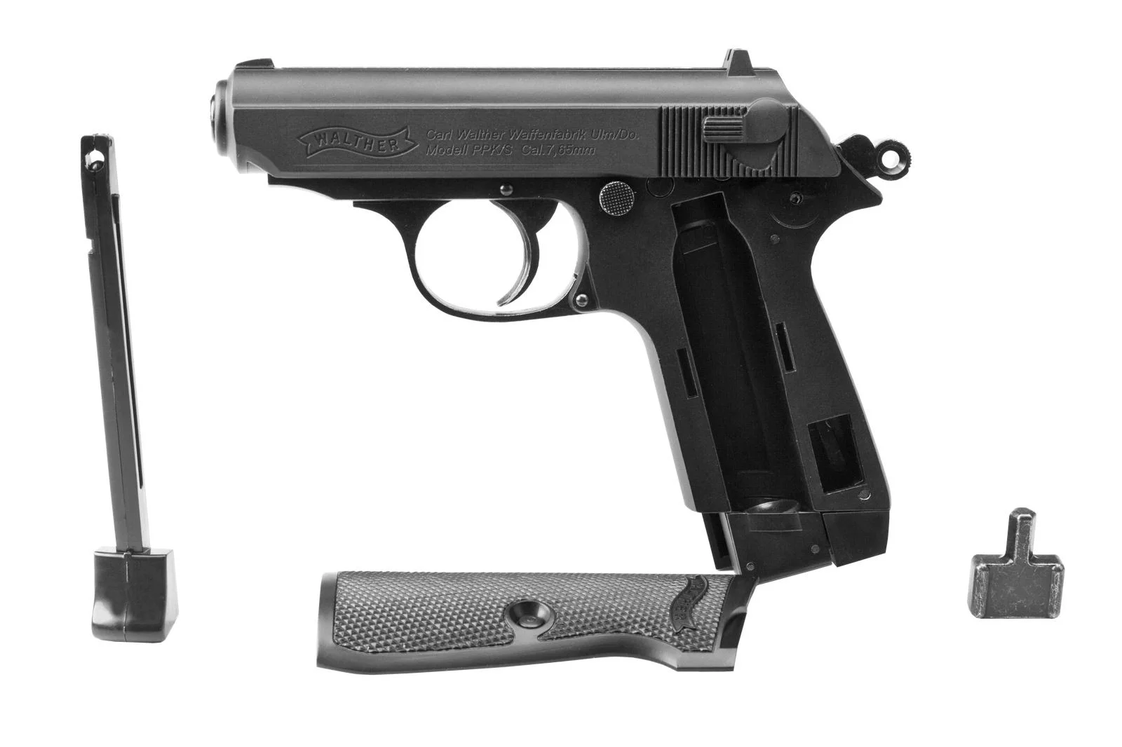 Pistolet wiatrówka Walther PPK/S 15-strzał. CO2 4,5 BB BlowBack (5.8315) - widok 6
