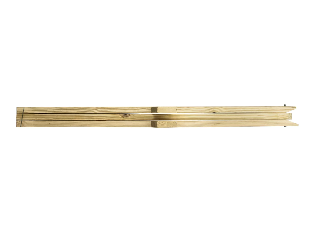 Stojak łuczniczy drewniany pod matę słomianą, wys. 135 cm (KOL.065-042) ZŁOTA STRZAŁA - widok 4