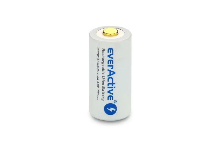 Akumulator EverActive 3V RCR123A / 16340 700mAh - widok 3
